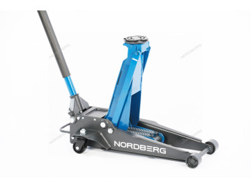 Домкрат супернизкий подкатной 3 т. H=75-510 мм NORDBERG N32034