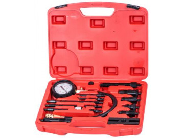 Компрессометр дизельный 0-1000PSI и 0-70атм с адаптерами AE&T TA-G1011