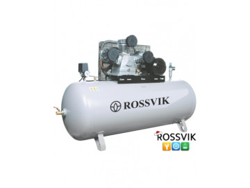 Компрессор поршневой, 1000л/мин, 16бар, ресивер 500л ROSSVIK СБ4/Ф-500.LТ100/16-7,5