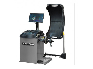 Балансировочный станок автоматический с ЖК монитором 19  KraftWell KRW245
