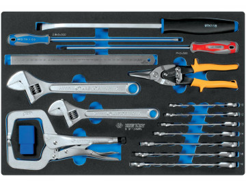 KING TONY Набор инструментов арматурщика, ложемент, 24 пр. 9-91124MRV