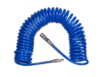 Шланг пневм. спирал. высокого давления 8х12 мм, 15 м, 1/4 KING TONY 79953-15