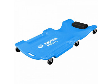 KING TONY Лежак подкатной 6-ти колесный, пластиковый87C23-B