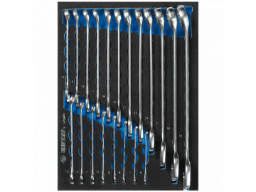 KING TONY Набор комбинированных ключей, ложемент, 20 пр. 9-12D20MRV