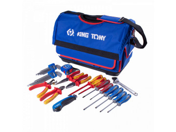 KING TONY Набор инструментов электрика, 33 предмета 91333MQ