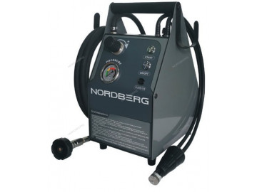 Установка для прокачки тормозной системы и системы сцепления, об. 5 л. NORDBERG BC6