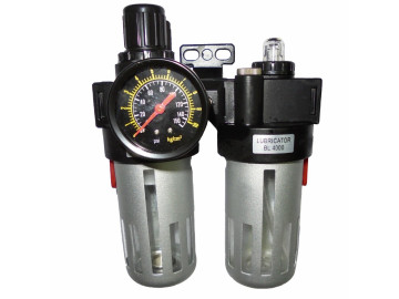 Фильтр-редуктор-лубрикатор, 1/2 KraftWell KRW1771.2A12