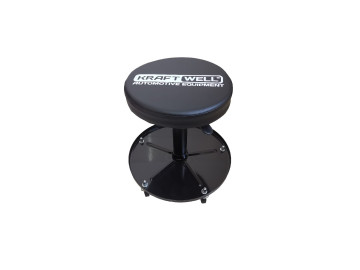 Сиденье механика на колесах с пневмолифтом KraftWell KRWRS-1