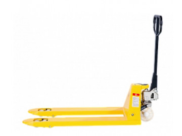 Тележка гидравлическая 2500 кг 2400 мм TOR PWH35-II (нейлоновые колеса) 1002526