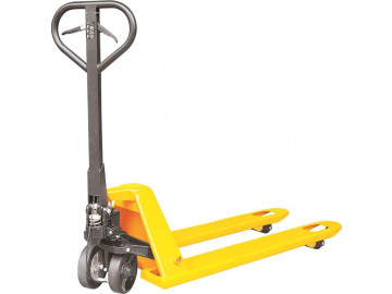 Тележка гидравлическая 2500 кг 1150 мм TOR BFB с тормозом (полиуретановые колеса) 1000923