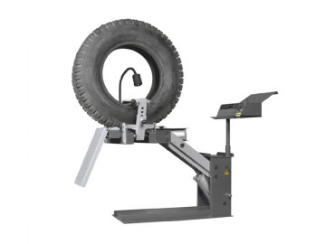 Борторасширитель стационарный для грузовых колес. Пневмопривод. KraftWell арт. KRW1TS