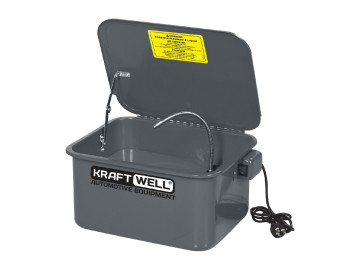 Установка для мойки деталей настольная электрическая, 19 л KraftWell арт. KRW-PW19