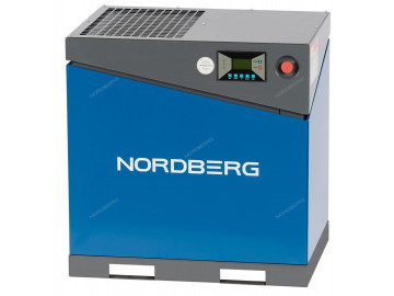 Компрессор винтовой, 7,5кВт, 10Бар, 900л/мин, без ресивера Nordberg NCA10