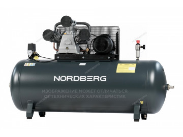 Компрессор поршневой (500 л.) NORDBERG NCP500/1400