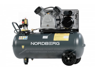Компрессор поршневой (100 л.) Nordberg NCP100/580