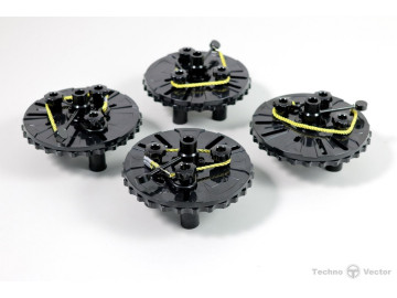 Комплект магнитных колесных адаптеров Техно Вектор 166 00 000