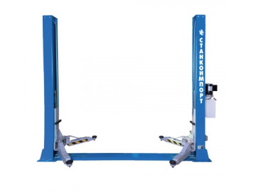 Электрогидравлический двухстоечный подъемник г/п 4т. Станкоимпорт ПГН2-4.0 (П) 220В