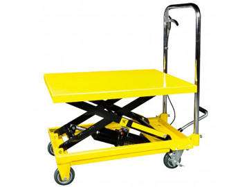 Тележка с подъемным столом HJ4002F, г/п 150кг ROSSVIK