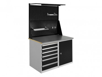 Верстак Expert T WTH120 ПРОМЕТ Практик комплект3 (ExpTWTH120.T6/T1.021)