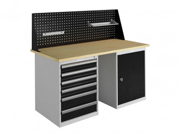 Верстак Expert T W160 ПРОМЕТ Практик комплект7 (ExpTW160.T6/T1.010)