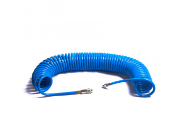 Воздушный шланг спиральный 10/15 мм 15 метров СТАНКОИМПОРТ HS101515