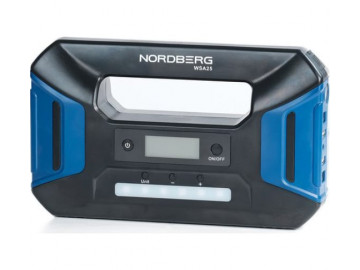 Устройство пусковое портативное  5/12/15V с компрессором, емкость 25 Aч NORDBERG WSA25
