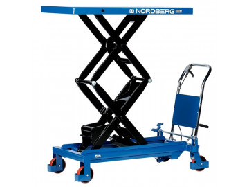 Стол подъемный гидравлический 800 кг, двойные ножницы NORDBERG N3T800
