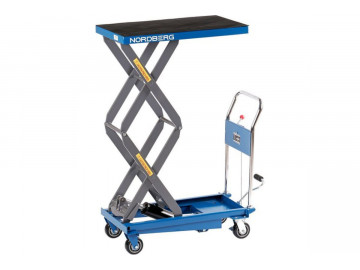 Стол подъемный гидравлический 500 кг, двойные ножницы NORDBERG N3T500