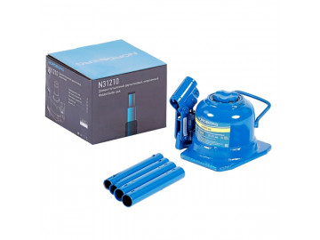 Домкрат бутылочный двухштоковый, укороченный 10 т NORDBERG N31210