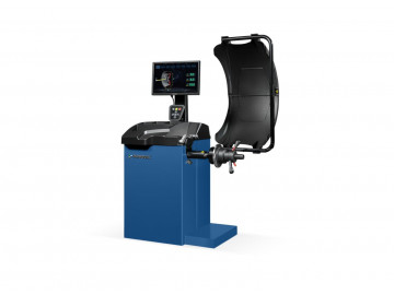 Балансировочный станок ROSSVIK VT-63, 220В (LCD, лазер, эл. линейка, УЗ) RAL5005 СИНИЙ VT-63_5005