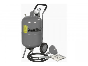 Установка пескоструйная, бак для песка 74 л KRW-SB20H KraftWell