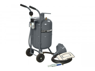 Установка пескоструйная, бак для песка 37 л KRW-SB10H KraftWell