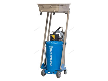 Установка для сбора масла пневматическая, 80 л (синяя) NORDBERG 2380PB