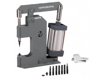 Пневматический станок для заклепки тормозных колодок цилиндр 160 NORDBERG NR8PM