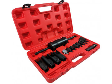 Съемник инжекторов с обратным молотком (14 предметов), шт. AE&T TA-D1081