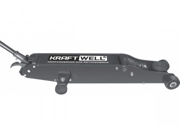 Домкрат подкатной гидравлический г/п 10000 кг. KRWFJ10T KraftWell