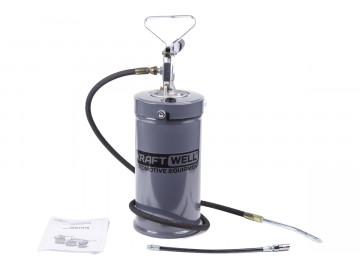 Нагнетатель солидола с ручным приводом 5 л KRW1797B KraftWell