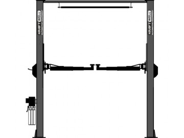 Электрогидравлический двухстоечный подъемник г/п 4000 кг. KRW4ELH KraftWell