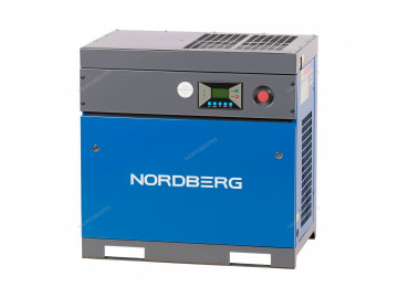 Компрессор винтовой, 7,5 кВт, 960 л/мин, 10 бар Nordberg NCB10