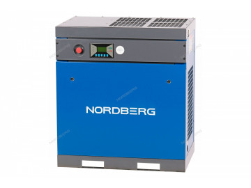 Компрессор винтовой, 11 кВт, 1550 л/мин, 10 бар, IP23, без ресивера Nordberg NCB15