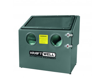 Камера пескоструйная настольная, боковая загрузка, 110 л KraftWell KRW-SB110