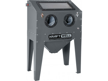 Камера пескоструйная, фронтальная загрузка, 220 л KraftWell KRW-SB220F