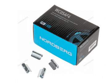 Грузики балансировочные для литых дисков Fe 5 г, 100 шт. NORDBERG WC05AF4