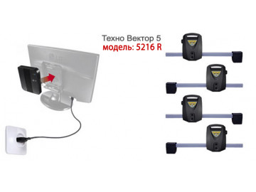 Инфракрасный стенд сход-развал ТехноВектор 5 5216 R PRRC