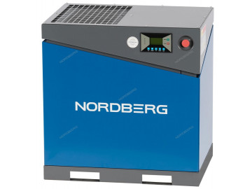 Компрессор винтовой, 11 кВт, 1450 л/мин, 10 бар, IP55, без ресивера NORDBERG NCA15