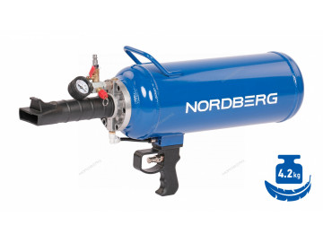 Бустер автоматический, алюминиевый ресивер, 9 л NORDBERG CH2AL