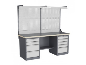 Верстак слесарный FBK 205.45.4-2F