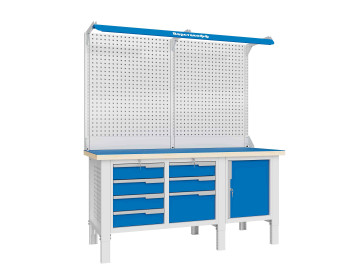 Верстак слесарный CTR 1832.S347.13-2F