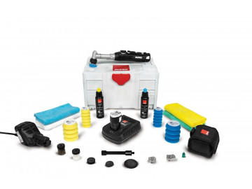 Машинка длинная полировальная набор IBRID NANO, HR81ML/DE/LUX пластик BOX RUPES HR81ML/BLX