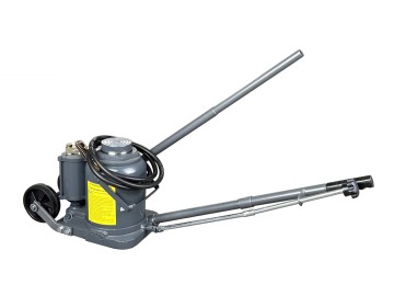 Домкрат бутылочный г/п 50000 кг, пневмогидравлический подкатной KraftWell KRWBJ50A